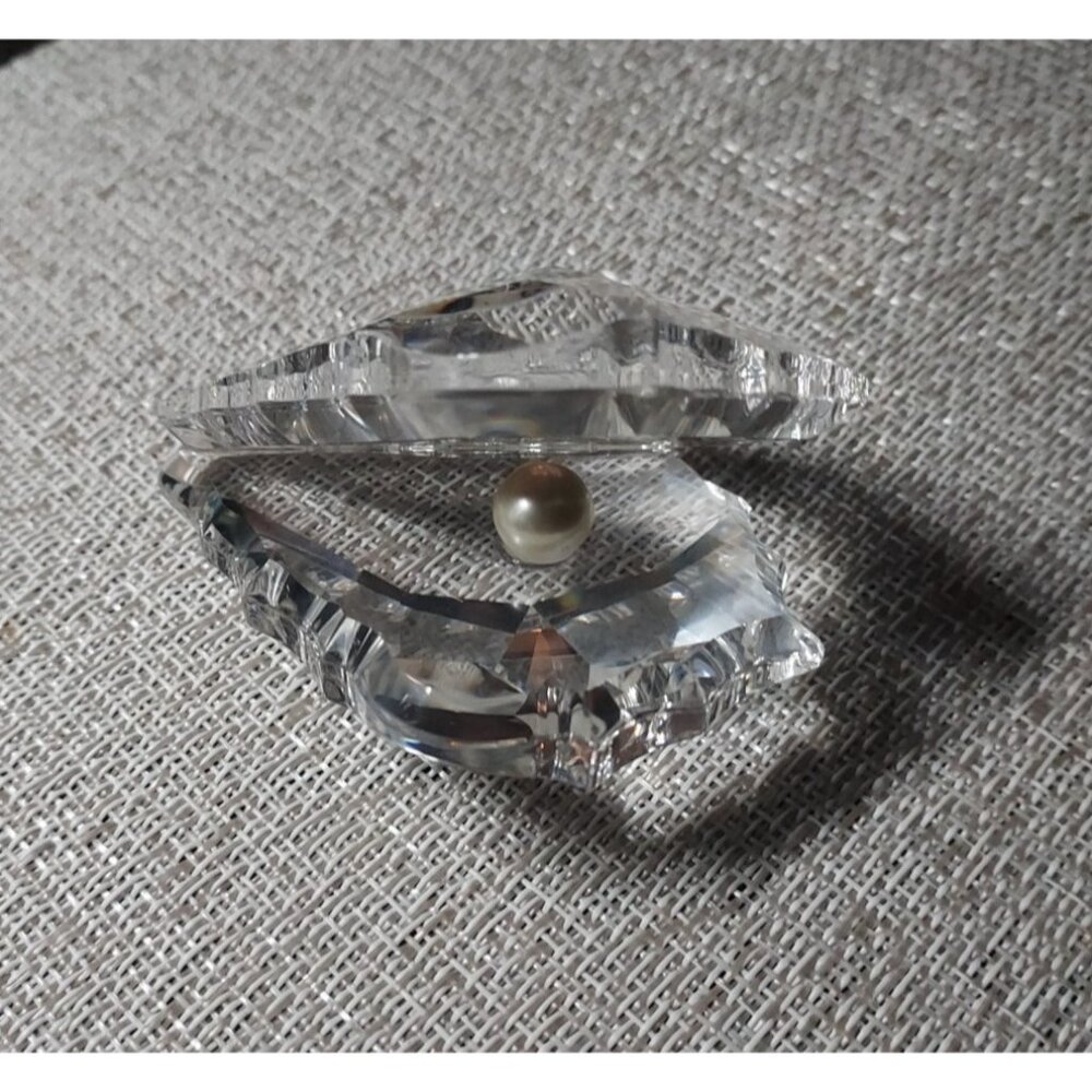 Swarovski Figurine Oyster Shell with Pearl - Picture 4 of 6